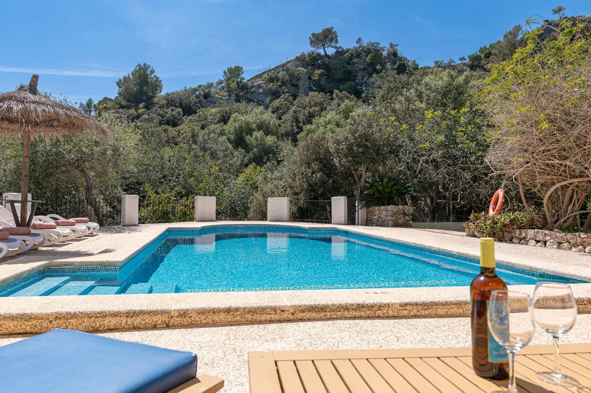 Villa La Coma Pollença Esterno foto