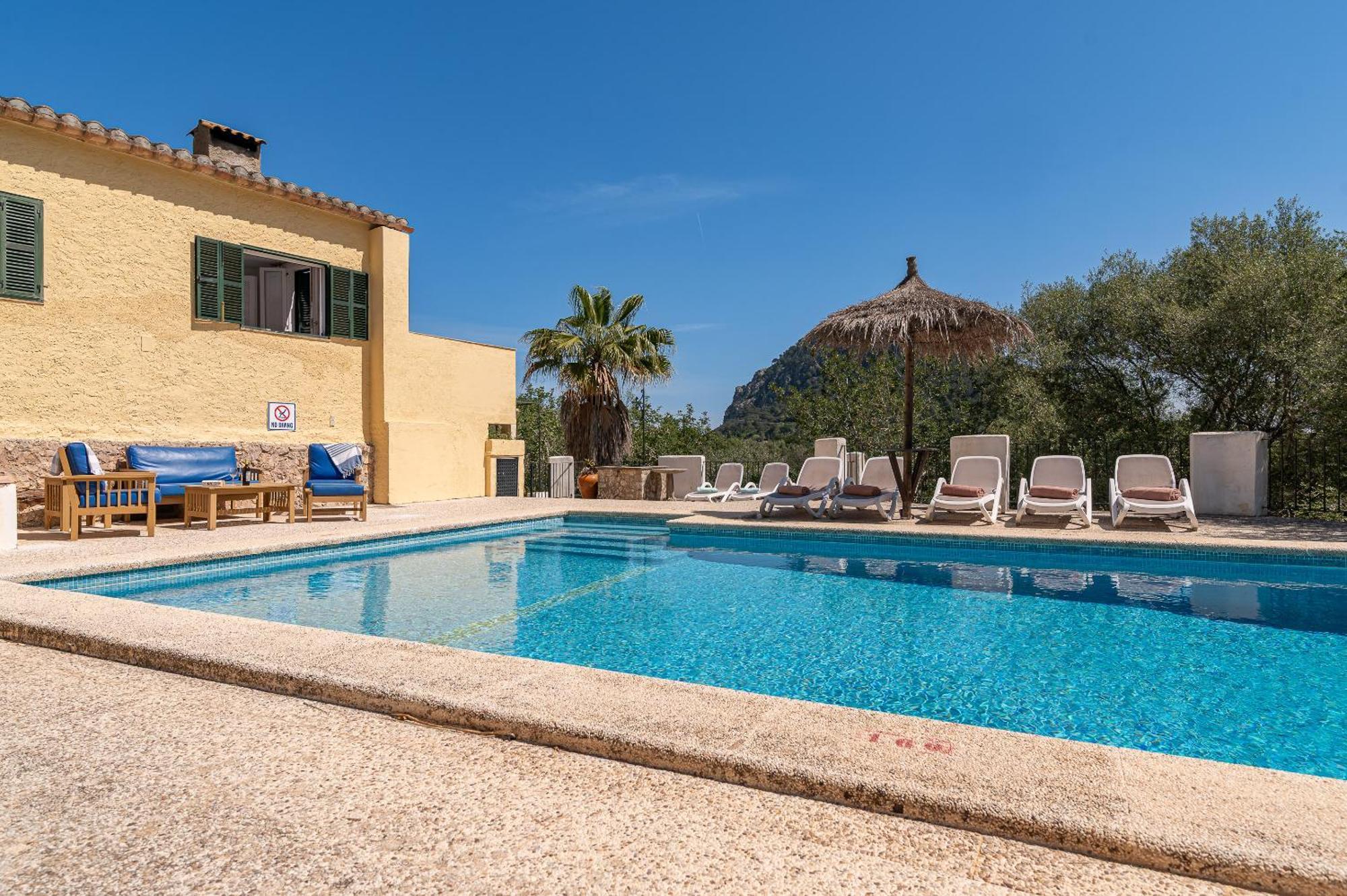 Villa La Coma Pollença Esterno foto