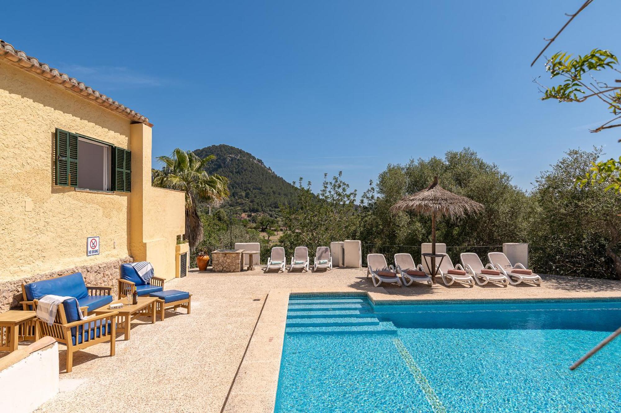 Villa La Coma Pollença Esterno foto