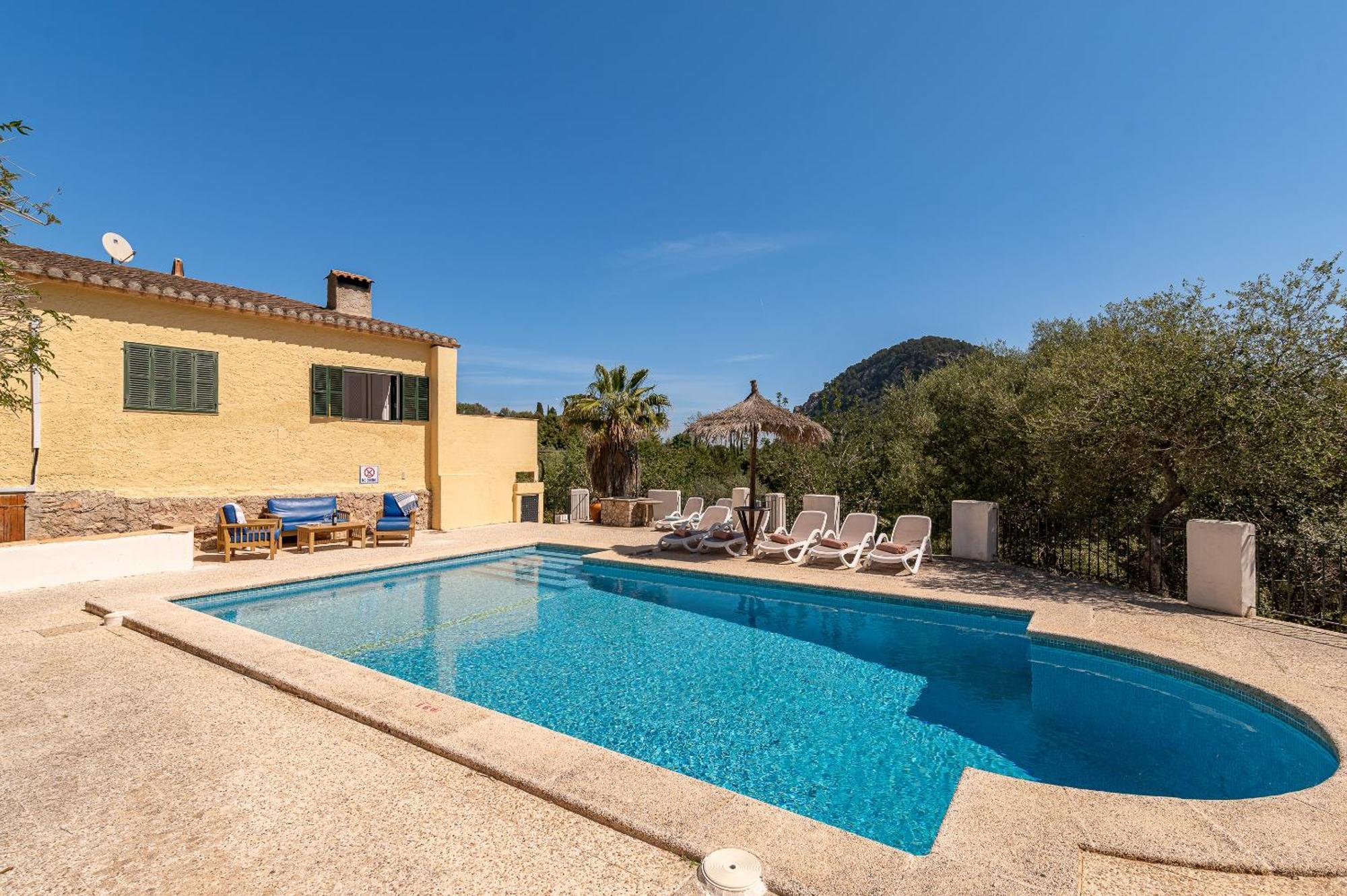 Villa La Coma Pollença Esterno foto